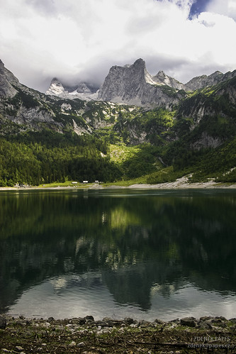 Alps lake by Zdenek Papes