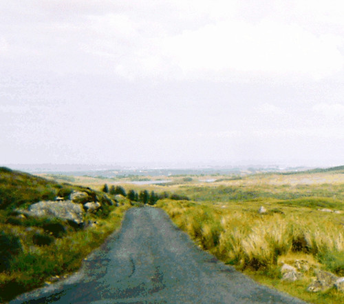 Driving Through Connemara  (Posterized Photo) by randubnick