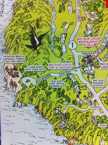 Big Sur map