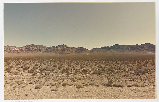Skirting Death Valley, Nevada - Google Maps Redux