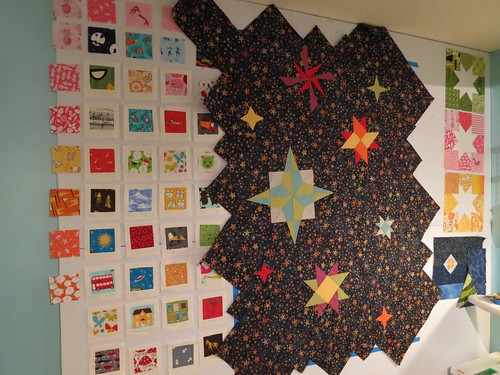 Baby Quilt In Process
