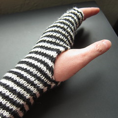 Breton Stripe Handwarmers