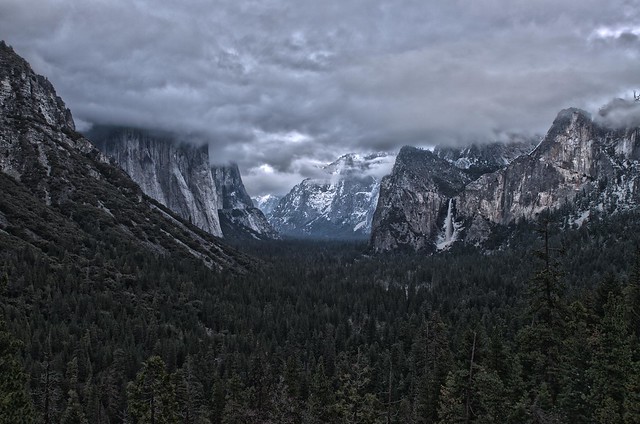 Tunnel View - Winter Clouds_HDR2