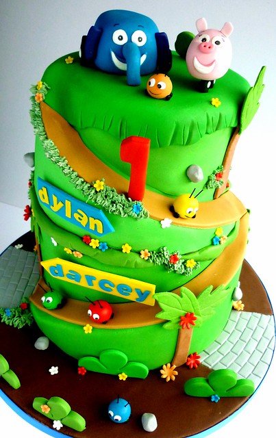 Download this Jungle Junction Birthday Cake picture
