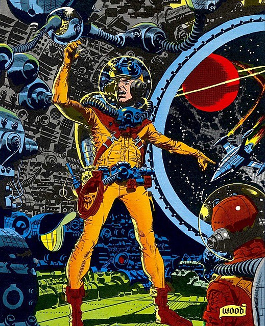 Astronaut cover by Wally Wood