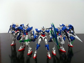 HG Gundam 00 collection