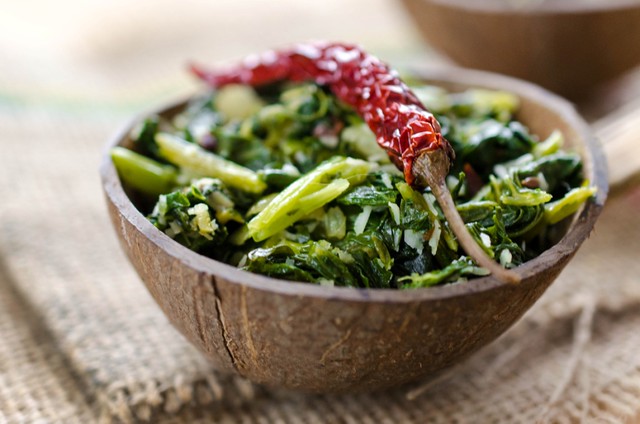 Rapini with Coconut and Spices (2)