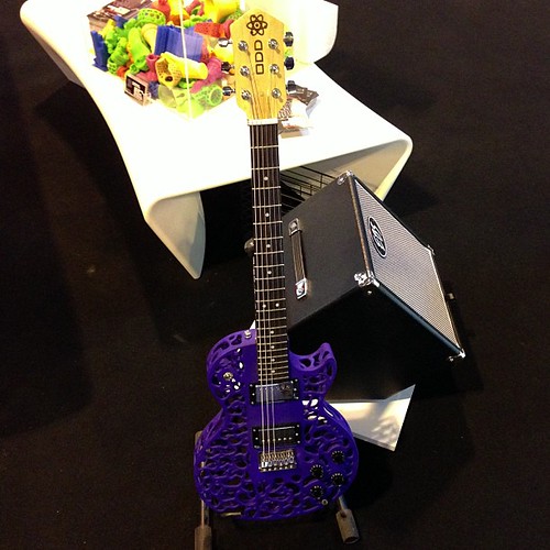 3d printed guitar #gsl2013