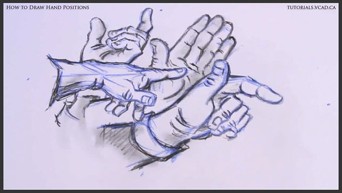 learn how to draw hand positions 020