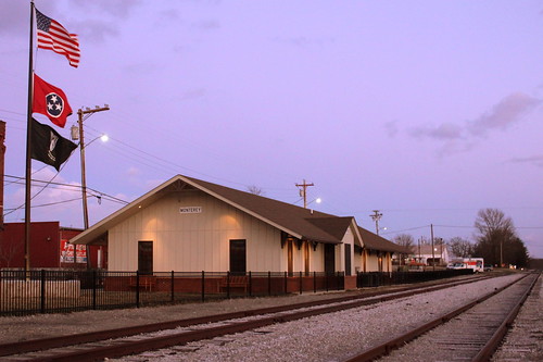 Monterey Depot Museum at Dusk