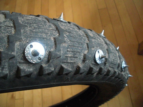 Homebrew Studded Fat Tire