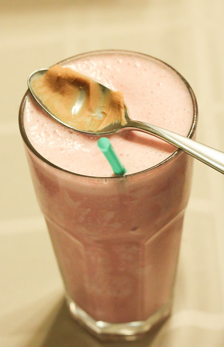 Peanut Butter & Jelly Protein Shake
