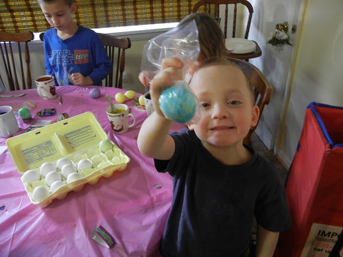 March 29 2013 Dying Easter Eggs, at the Clarks (3)