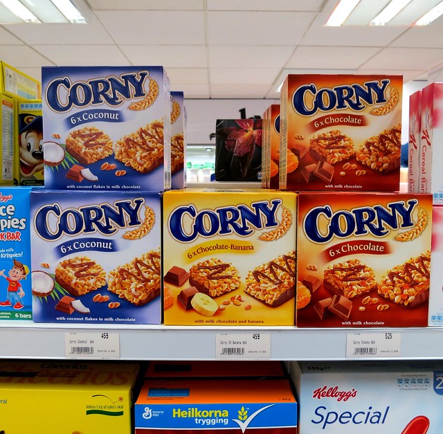 Corny snack bars, Iceland 2013