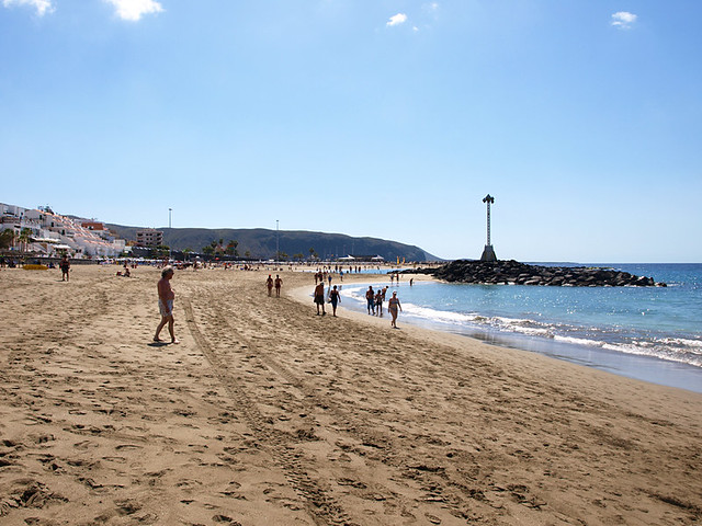 Sandy Las Vistas Beach, Los Cristianos, Tenerife