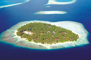 马尔代夫白雅湖岛