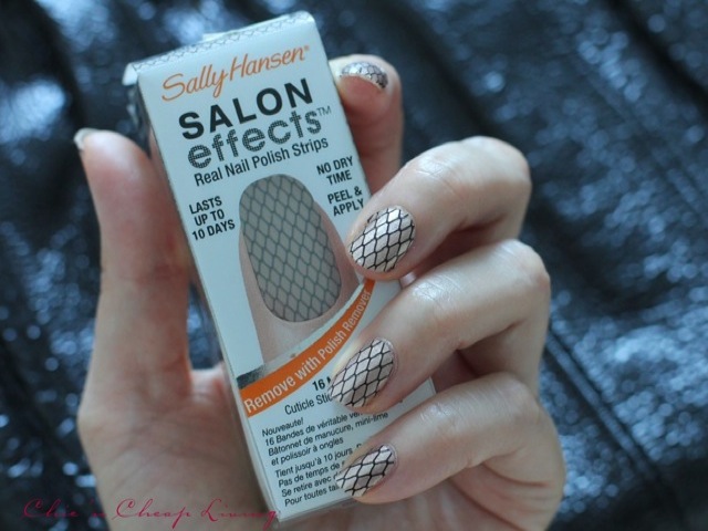 Sally Hansen nail strips with box by Chic n Cheap Living