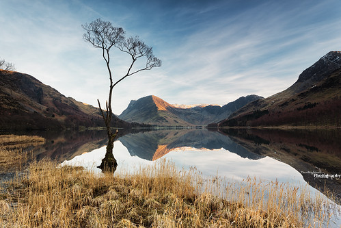 Reflections Of Buttermere by Dave Brightwell