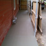 Concrete Added To Side Yard