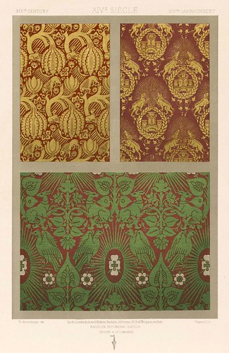 004-L'ornement des tissus recueil historique et pratique-Dupont-Auberville-1877- Biblioteca  Virtual del Patrimonio Bibliografico