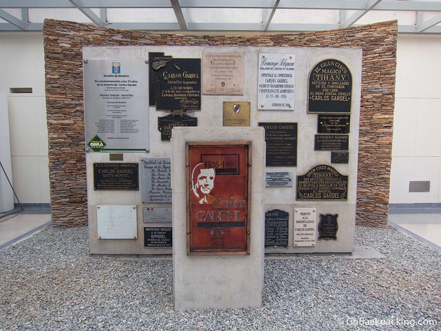Carlos Gardel memorial