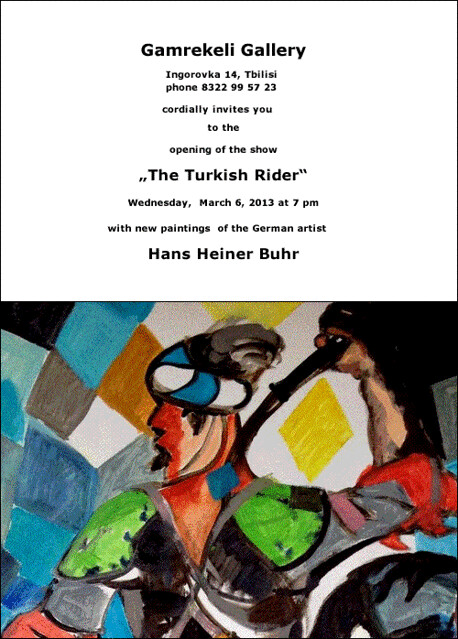 Invitation Gamrekeli Gallery The Turkish Rider b