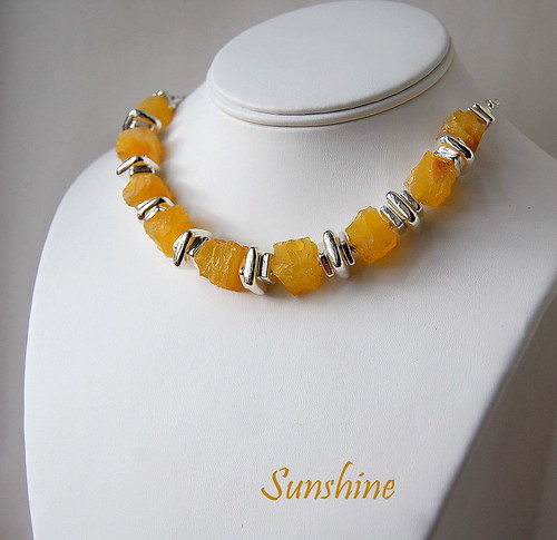 Sunshine Necklace by gemwaithnia