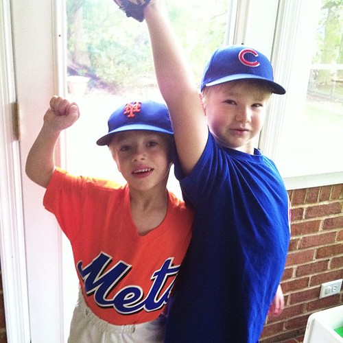 Opening day for the Mets and the Cubs...
