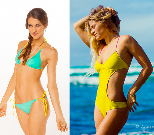 4 odina surf my fair vanity nina nolte paintings sustainable swimsuits for summer 2013