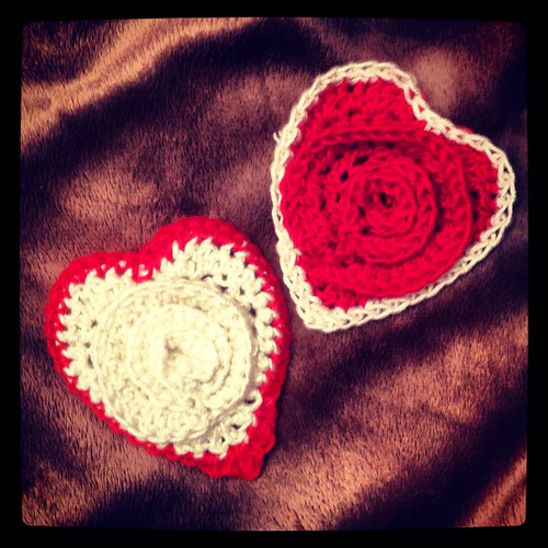Crochet Love Hearts
