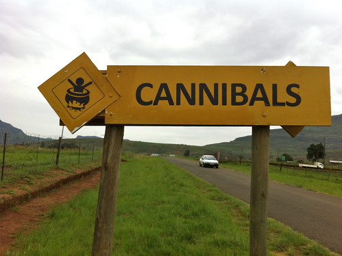 Cannibals sign