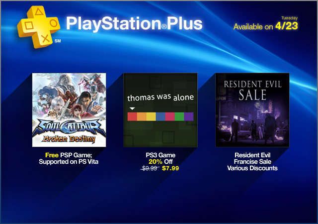 PlayStation Plus Update 4-23-2013