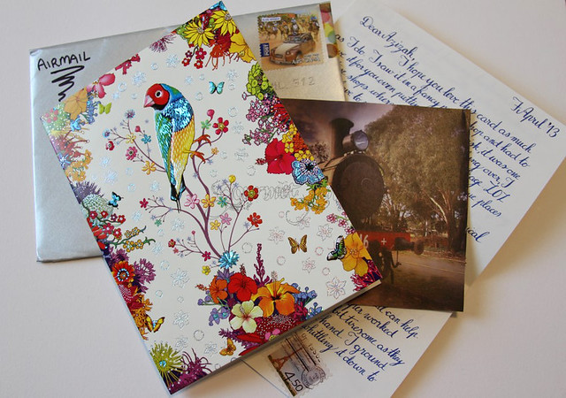 Letter & Gorgeous Card & Picture from Yvonne (@Woosang)