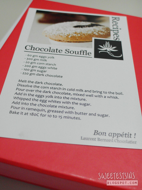laurent bernard chocolatier chocolate souffle recipes