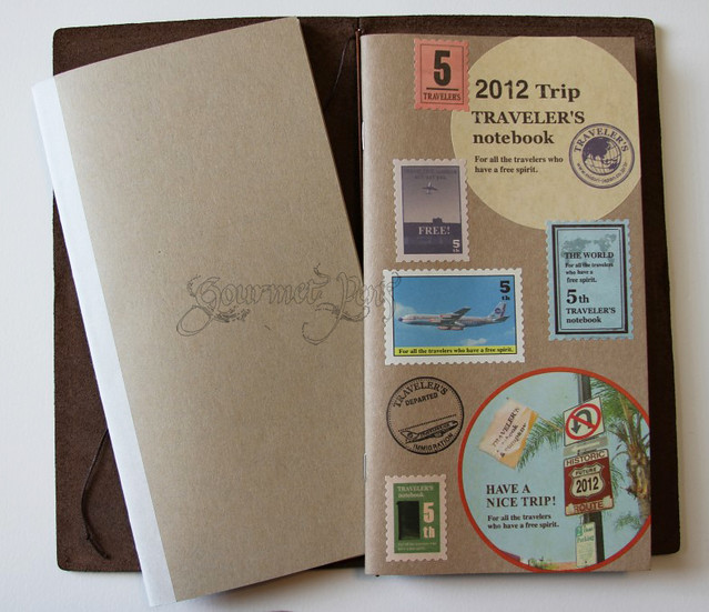 Midori Kraft Refill & Travel Notebook in Traveler's Notebook