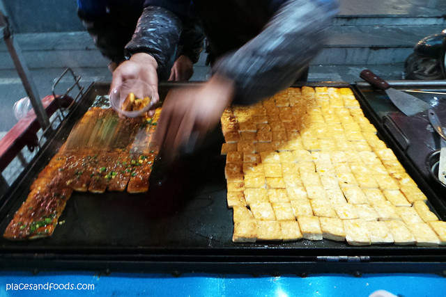 nanning street food bbq taufu