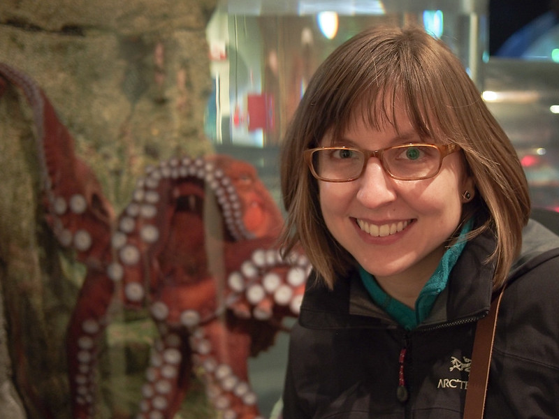 Giant Pacfiic Octopus - Seattle Aquarium