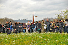 Venerdì santo   Via crucis al monte dei cocci (Testaccio)