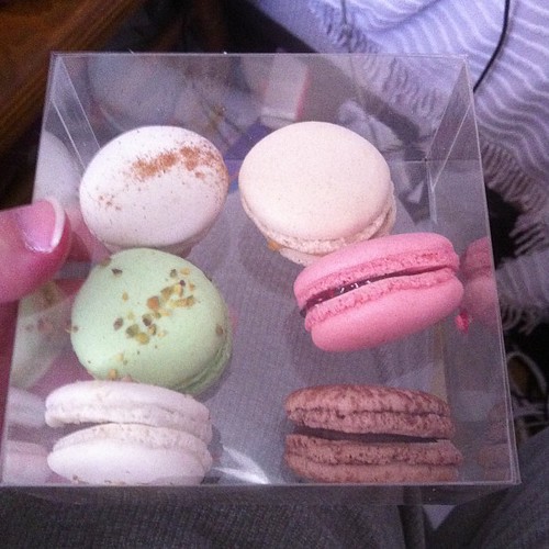 Macaroons from Bon Ton. #yegfood by raise my voice