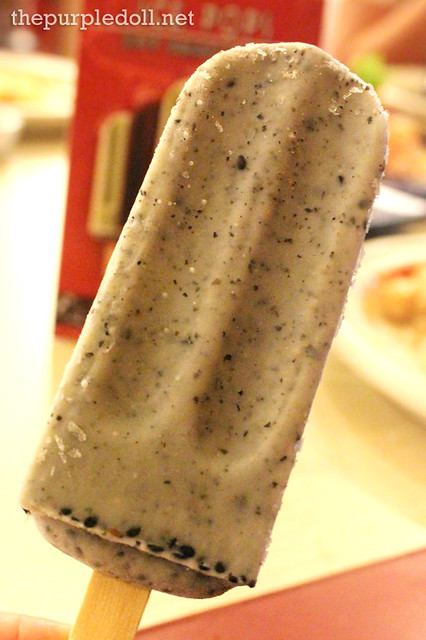 Black Sesame Ice Pops