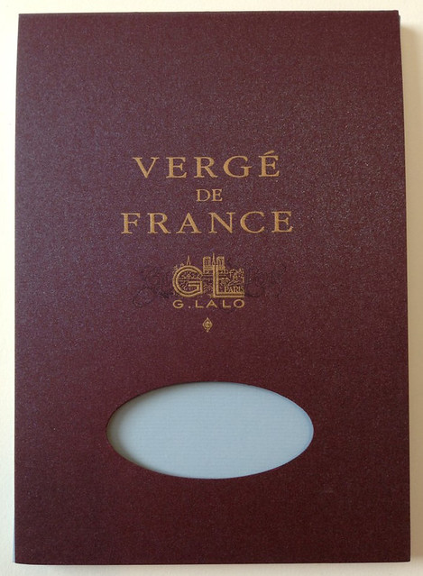 G. Lalo Verge de France - Writing Tablet