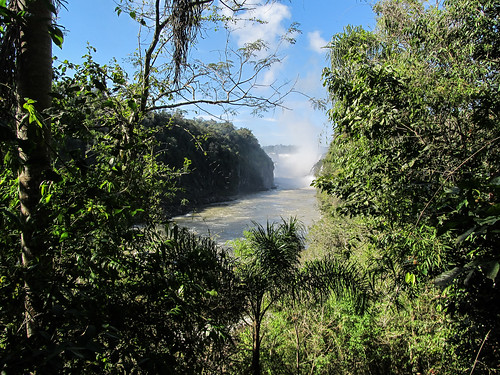Les chutes d'Iguazu: el circuito inferior