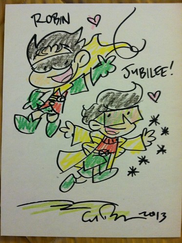 Robin and Jubilee by Art Baltazar