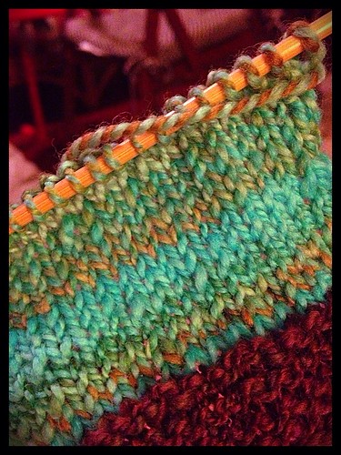 Behold! The beginnings of a sweater!