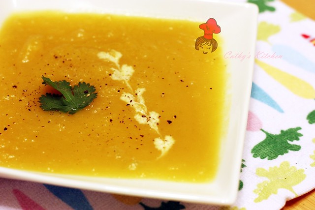美式奶油瓜濃湯 Butter Squash Soup 1
