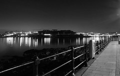 Plymouth Hoe by night