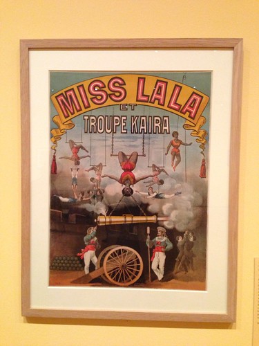 Poster from *Degas's Miss La La at the Cirque Fernando* exhibit, Morgan Library
