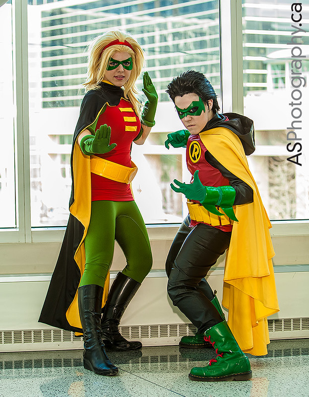 Awesome Robins captured at C2E2 2013