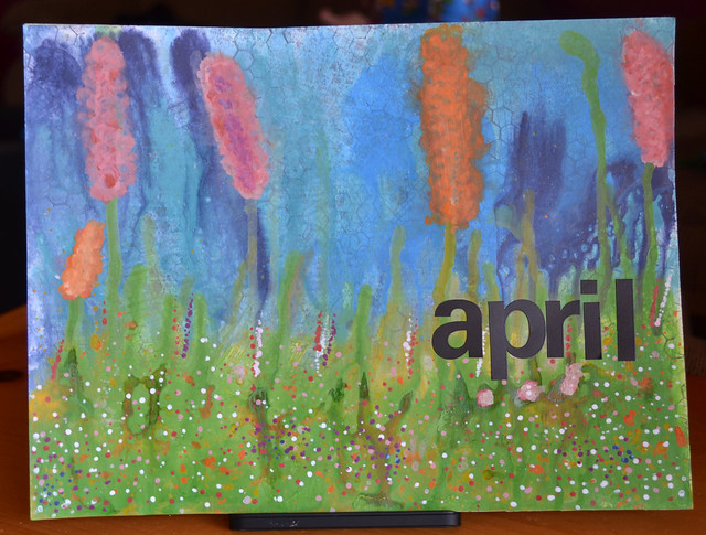 Art Journal Calendar_April