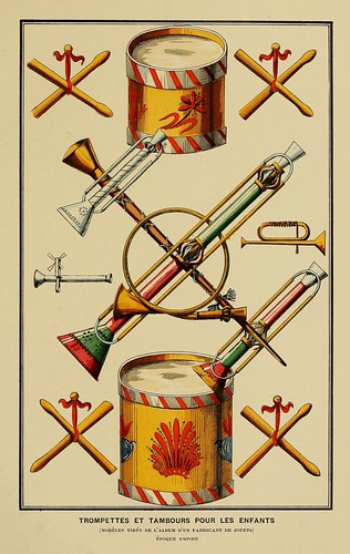 019-Trompetas y tambores infantiles-Epoca Imperio-Histoire des jouets….1902- Henry René d’ Allemagne